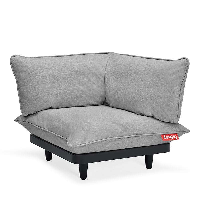 Shop Fatboy Paletti Outdoor Sectional Corner Seat In Rock Gray