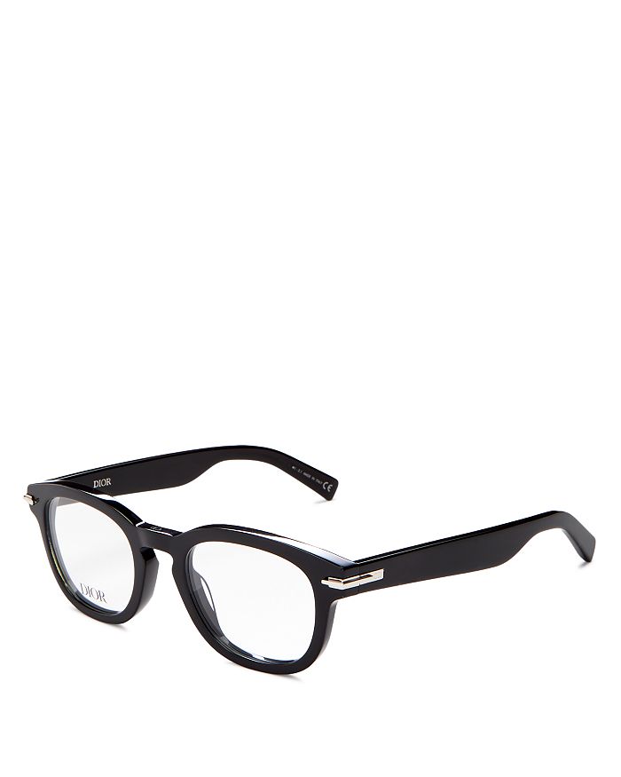Dior Men's Square Clear Glasses, 50mm | Bloomingdale's