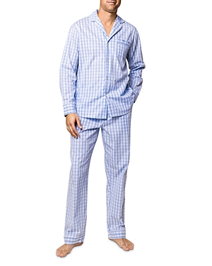 PETITE PLUME MEN'S GINGHAM PAJAMA SET