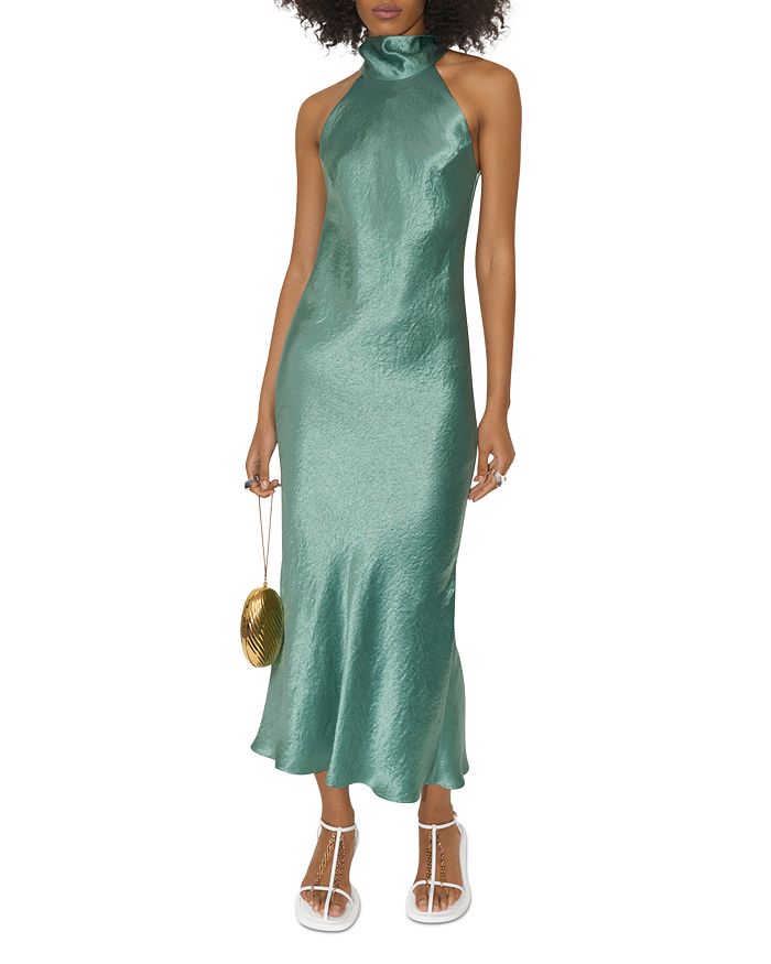 Galvan sienna on sale midi dress