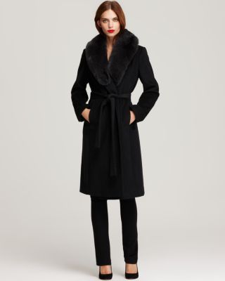 Ellen tracy fur coat best sale