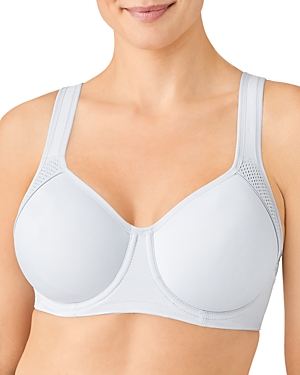 Wacoal Sport High-impact Underwire Bra 855170, Up To I Cup In Arctic Ice