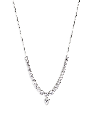 NADRI RSVP CRYSTAL SLIDER CHOKER NECKLACE, 16
