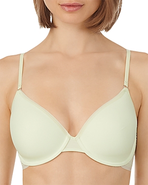 On Gossamer Next To Nothing Micro T-shirt Underwire Bra In Kiwi