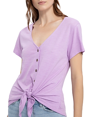 Sanctuary Women's By My Side Twist-front Top In Petal