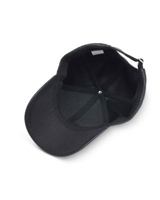 Vegan Leather Baseball Cap