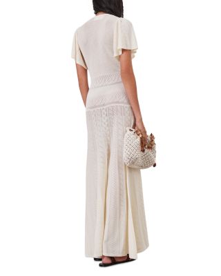 ba&sh Aviva Pointelle Knit Maxi Dress | Bloomingdale's Women