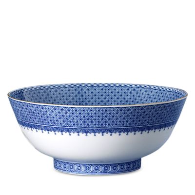 Blue Lace Salad Bowl