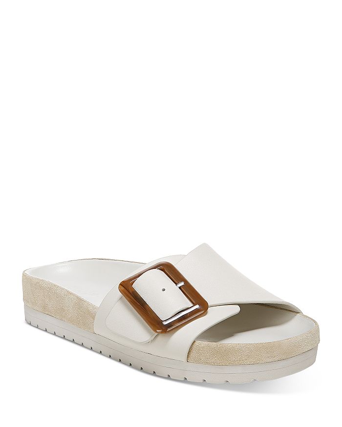 Vince - Women's Grant Slip On Buckled Sandals