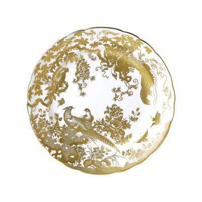 Gold Aves Dinner Plate, 10"
