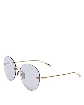 Gucci - Rimless Round Sunglasses, 60mm