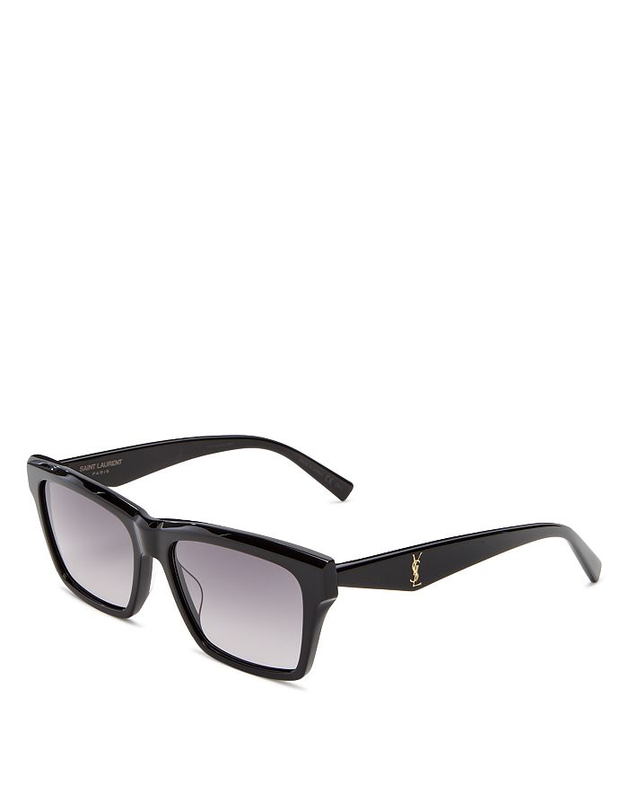 Saint Laurent Square Sunglasses, 56mm Bloomingdale's