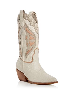 STEVE MADDEN Women's Wynter Embossed Western Boots Bloomingdale's