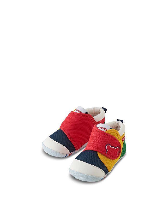 Miki House Unisex Color Blocked My First Walker Shoes Baby