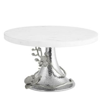 Michael Aram White Orchid Cake Stand | Bloomingdale's Home
