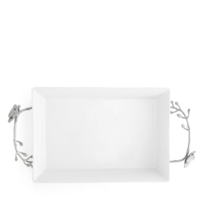 Michael Aram White Orchid 3-Quart Casserole Dish