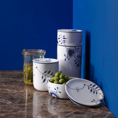 Blue Fluted Mega Serveware