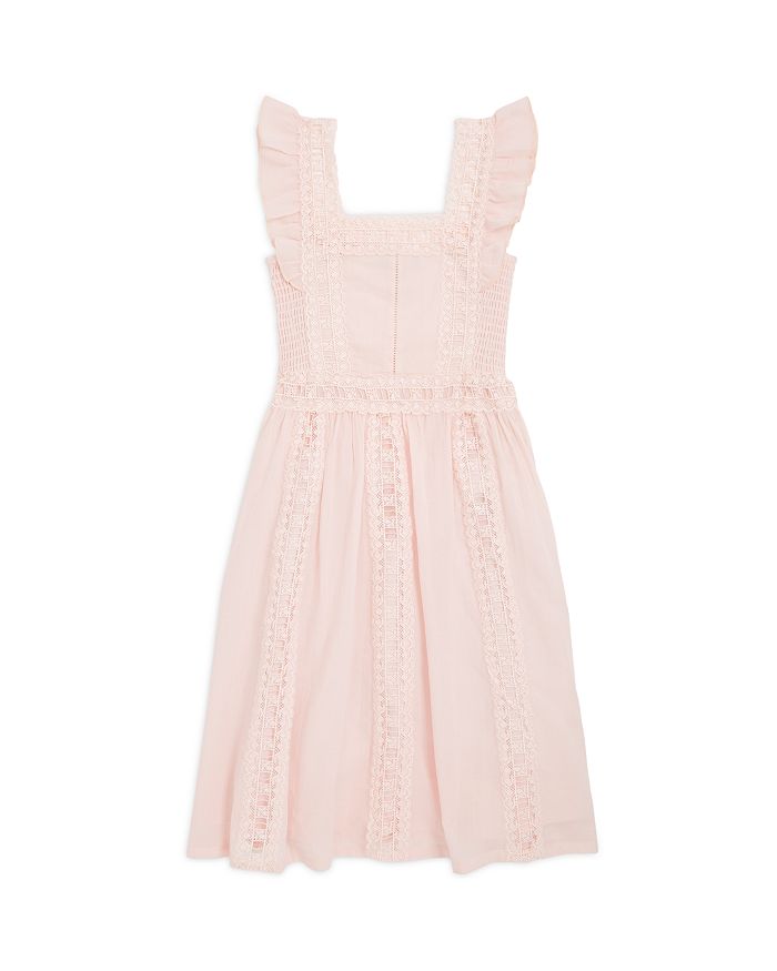 100% Exclusive Girls Crochet Flutter Dress Bloomingdales Girls Clothing Dresses Evening dresses Big Kid 