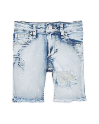 Brixton Straight Cut Off Denim Shorts 