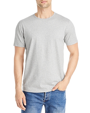 Shop Theory Precise Crewneck Tee In Charcoal Heather