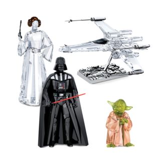 Swarovski スター・ウォーズ 3体セット➕台座 Swarovski Star Wars Collection | Bloomingdale's Home