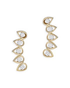Bloomingdale's - Diamond Ear Climbers in 14K Yellow Gold, 0.45 ct. t.w. - 100% Exclusive