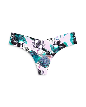 Commando Printed Classic Thong In Sugar Blossoms