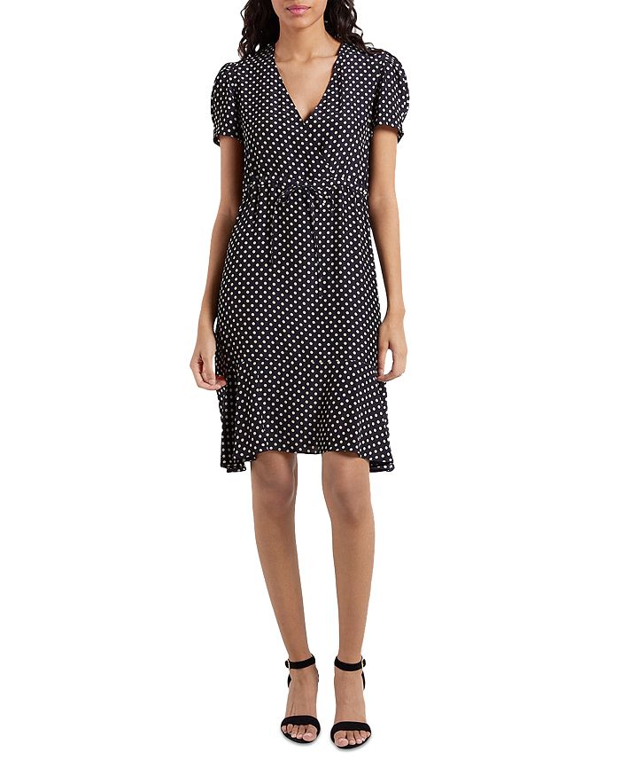 Gerard Darel Crossover Printed Dress Bloomingdale's