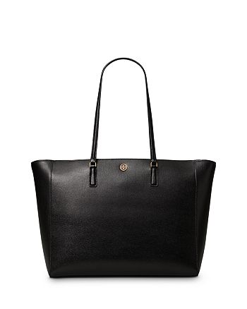 Tory Burch Robinson Tote Brown Leather