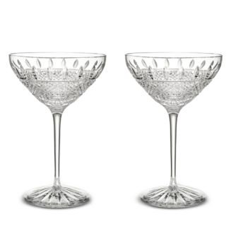Waterford Master Craft Irish Lace Martini Glasses, Set of 2 | Bloomingdale's