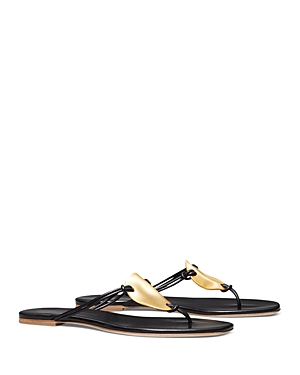 Shop Tory Burch Women's Patos Thong Sandals In Perfect Black