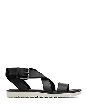 TOMS WOMEN'S CRISSCROSS ANKLE STRAP FLAT SANDALS