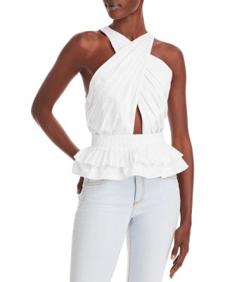 Ramy Brook Grace Cutout Halter Top