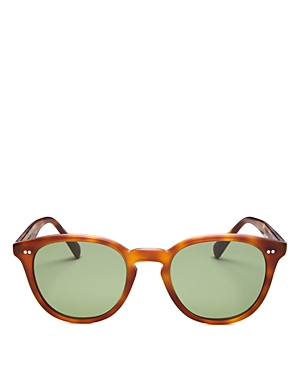 Oliver Peoples Desmon Sun Round-frame Sunglasses In Brown