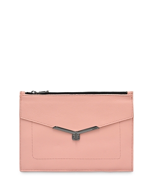 Botkier Valentina Clutch In Rossa/gunmetal