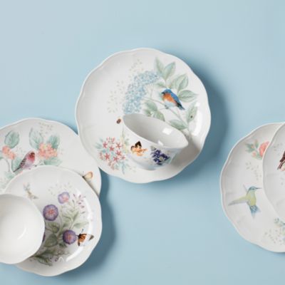Butterfly Meadow 12 Piece Dinnerware Set