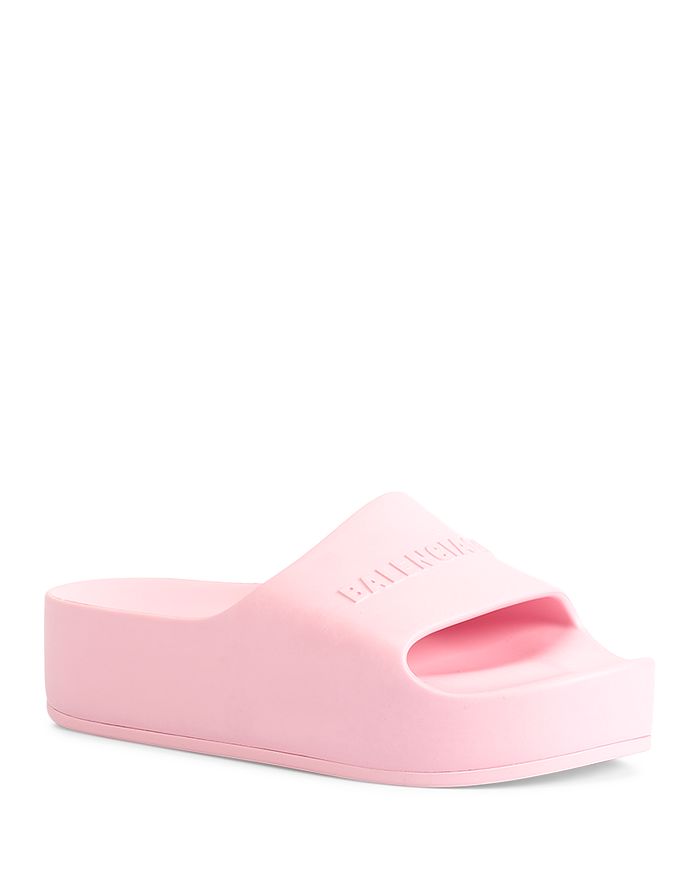 Balenciaga Women's Chunky Platform Slide Sandals | Bloomingdale's