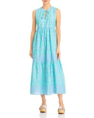 Vineyard Vines Guana Sleeveless Floral Print Midi Dress | Bloomingdale's  Women