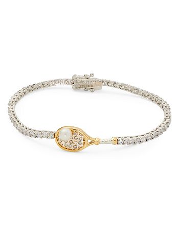 kate spade new york Queen Of The Court Cubic Zirconia Imitation Pearl