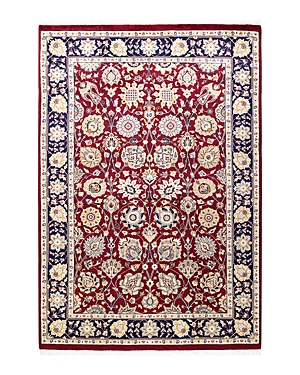 Bloomingdale's Mogul M1452 Area Rug, 4'2 X 6'2 In Red