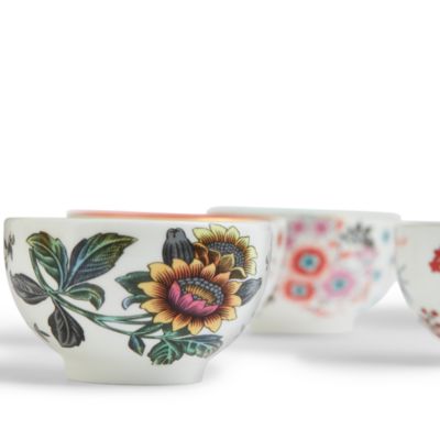 Wonderlust Tea Bowls, Set of 4