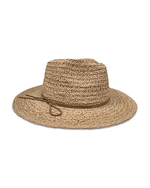 Hat Attack Emma Rancher Straw Hat In Tan