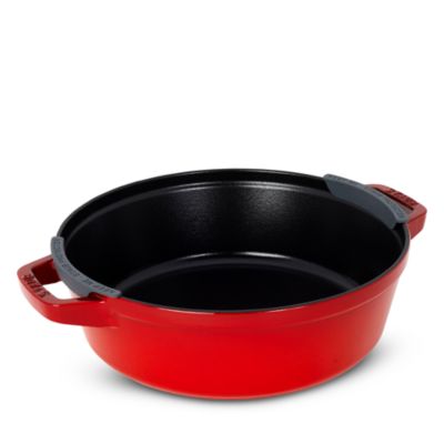 4 Pc. Stackable Enameled Cast Iron Set