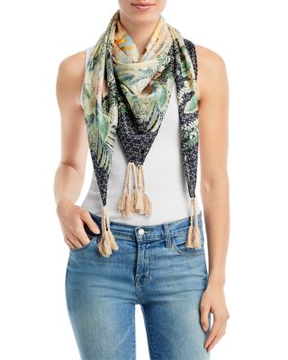 Johnny Was Women's Bylexi Silk Scarf