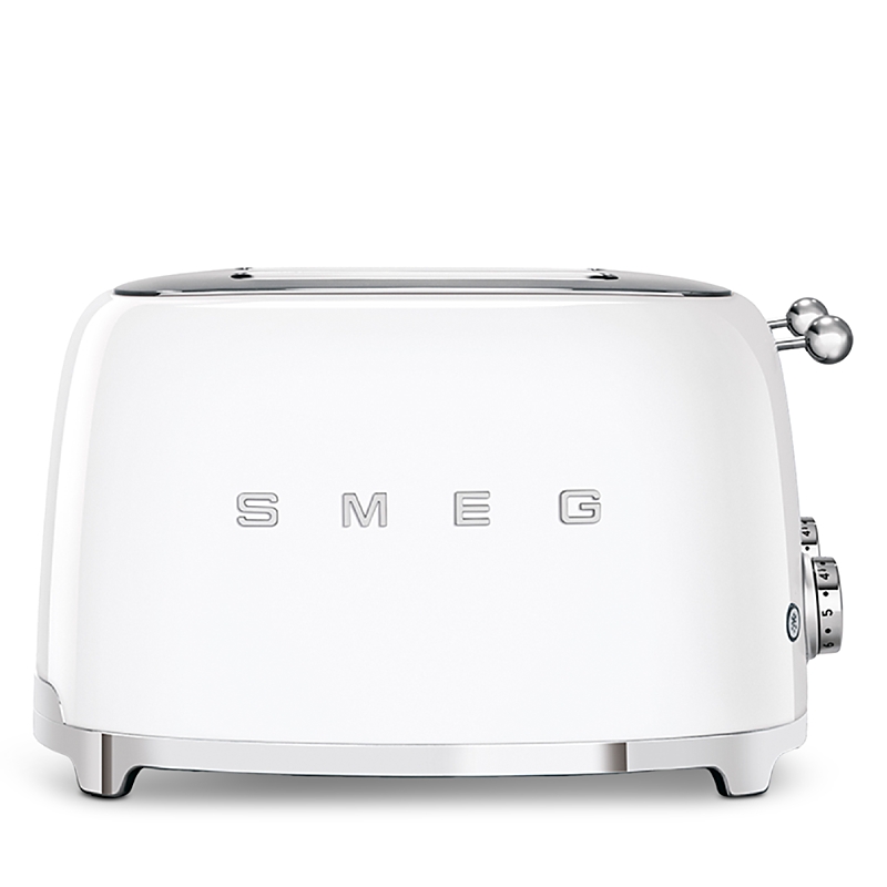 Smeg Two-slice Stainless-steel Toaster In White