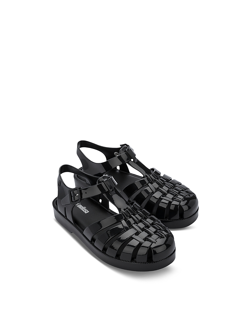 Mini Melissa Unisex Mini Possession Sandals - Toddler, Little Kid, Big Kid In Black