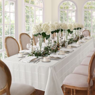 Elegance Plaid Jacquard Tablecloth, 60&amp;quot; x 102&amp;quot;