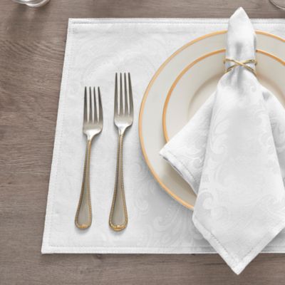 Caiden Elegance Damask Napkins, Set of 4