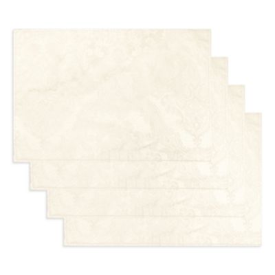 Caiden Elegance Damask Placemat, Set of 4
