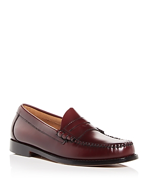 Gh Bass Outdoor Men's Larson Baz Penny Loafers In Burgundy